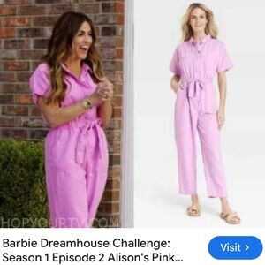 Reality TV fave/Barbiecore jumpsuit 🎀